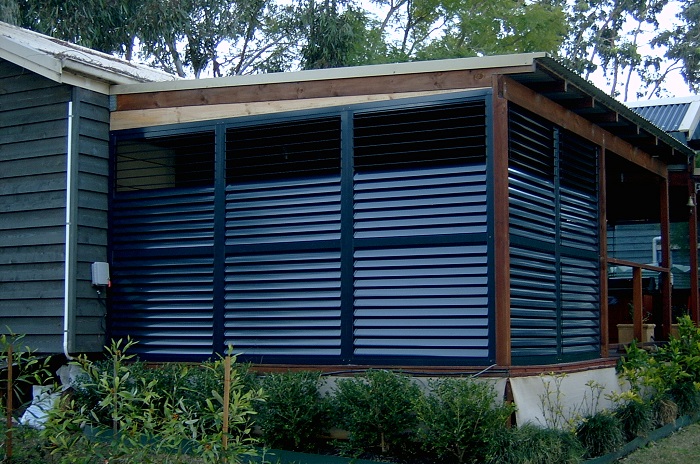 Outdoor Plantation Shutters